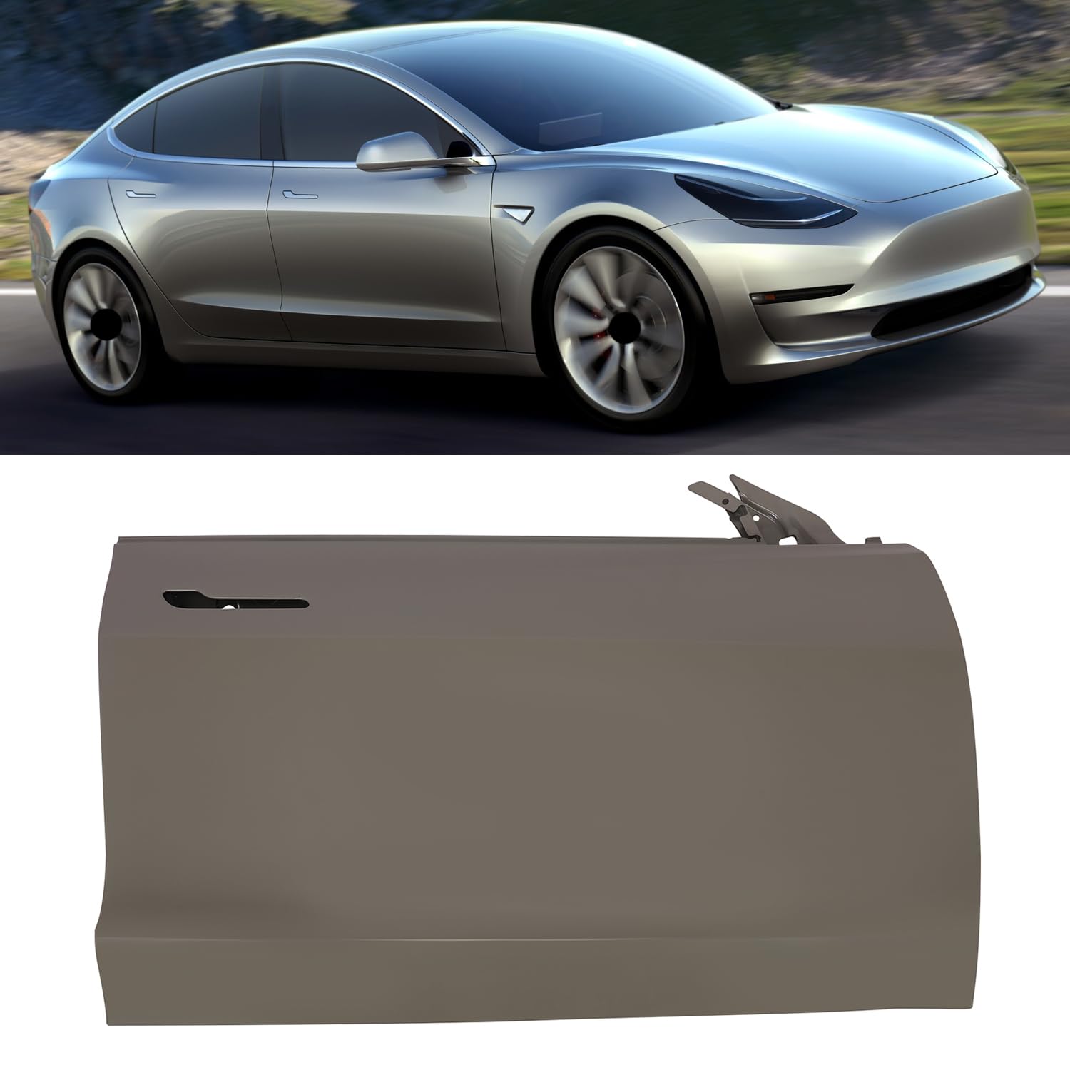 Пасажирські передні двері на Tesla Model 3  5YJ3